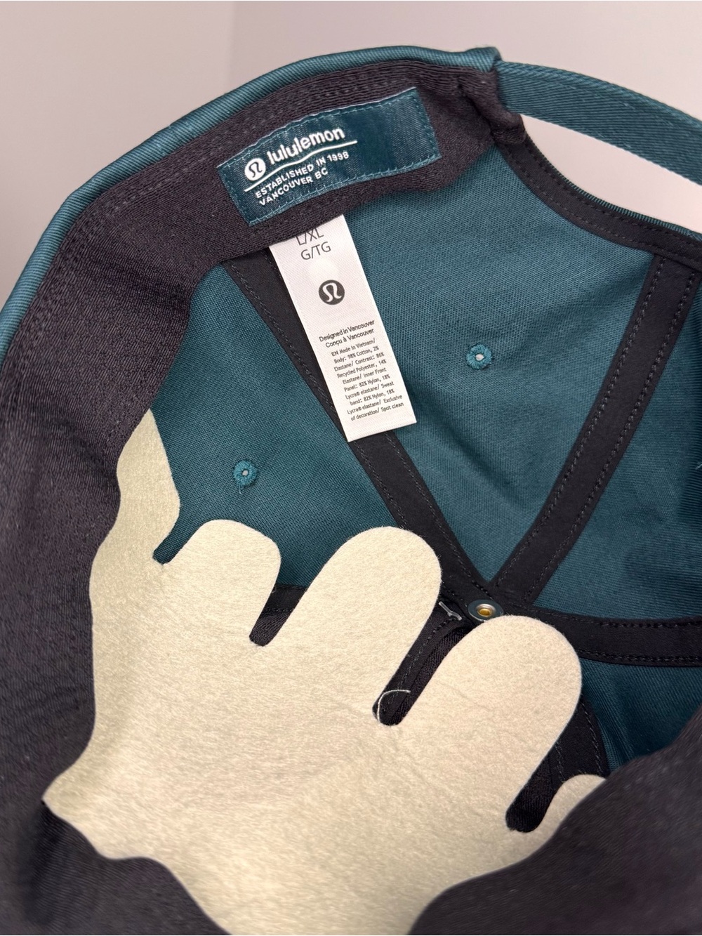 Lululemon Men’s Teal Baseball Cap NWT - Picture 6 of 9